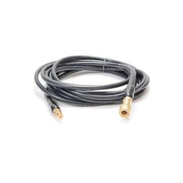 High pressure solution hose, 25', 400 P.S.I., with male/female quick disconnect