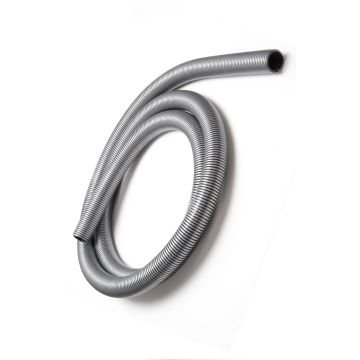 Super Heavy-Duty Vacuum Hose, 1-1/4" x 10', Gray, 1 per carton