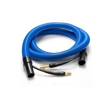 Insider Vacuum Hose, 1-1/2" x 10', Gray with insider solution line and swivel cuffs, Up to 400 P.S.I., 1 per carton