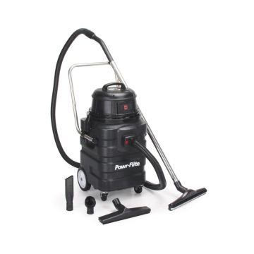 Wet/Dry Tank Vacuum 15 gallon with Poly Tank and Tool Kit