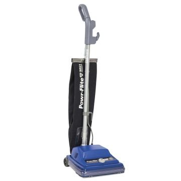 Commercial Shake-Out Bag Upright Vacuum w/QT Tech 12" 