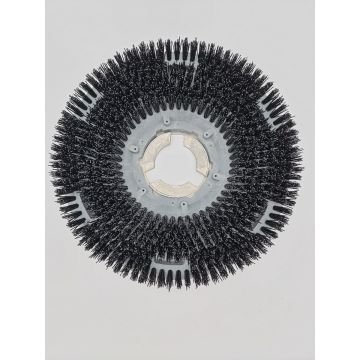16" Heavy grit scrub brush with clutch plate