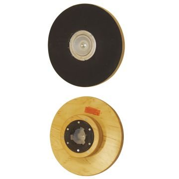 17" Heavy-Duty Wooden Sandpaper Block With Riser and UP2P Clutch Plate