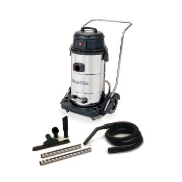 Wet Dry Vacuum 15 Gallon With Stainless Steel Tank and Tool Kit