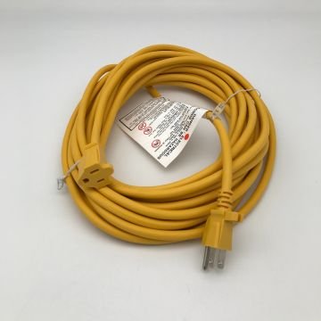 Cord, Vacuum, 40', Yellow, Ext Cord